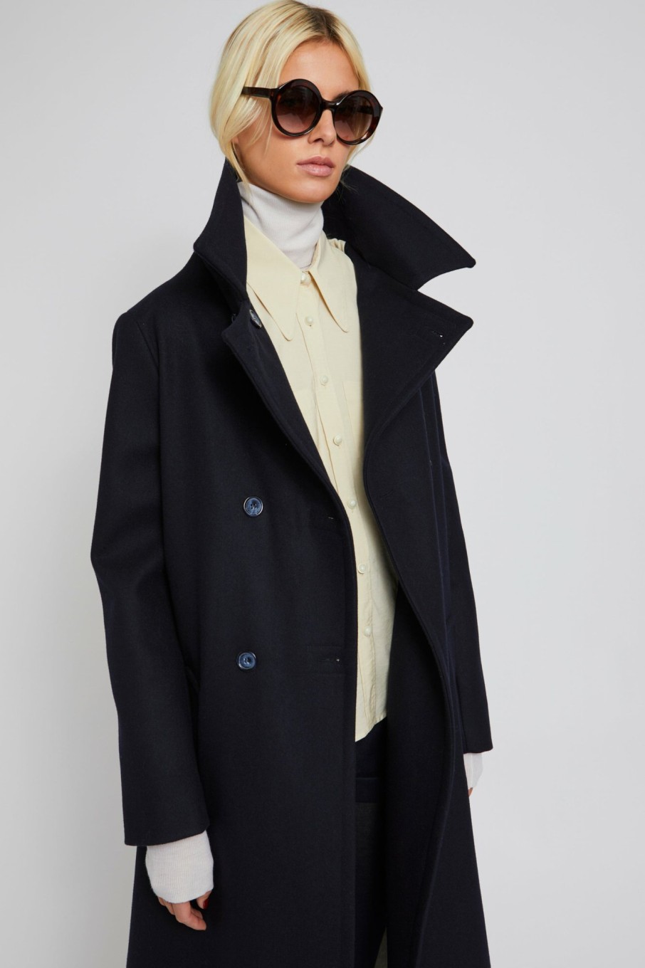 VÊTEMENTS Laurence Bras | Manteau Haddock