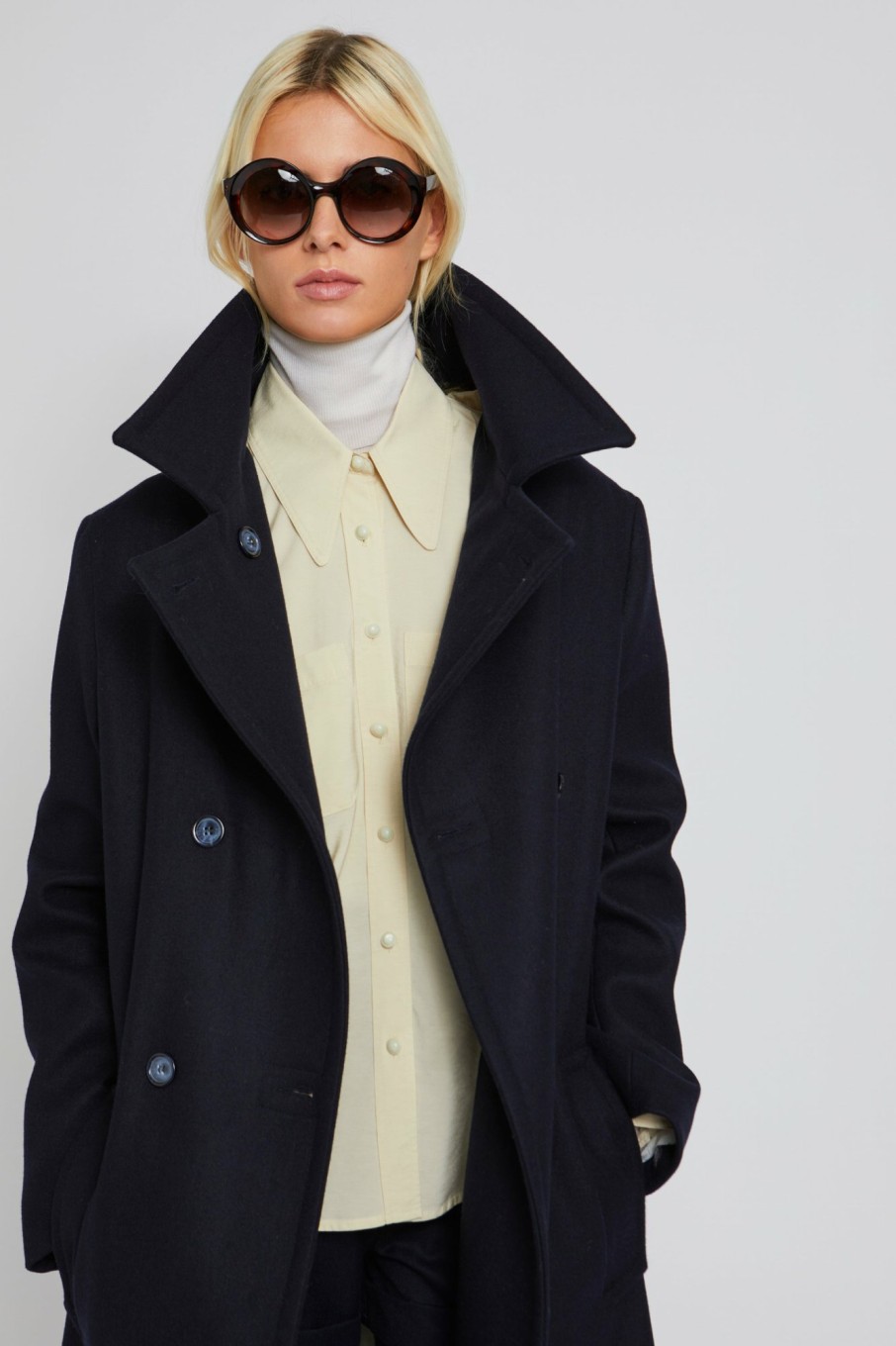 VÊTEMENTS Laurence Bras | Manteau Haddock